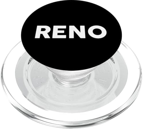Image of Shirt That Says RENO T-Shirt Simple County Counties PopSockets PopGrip for MagSafe