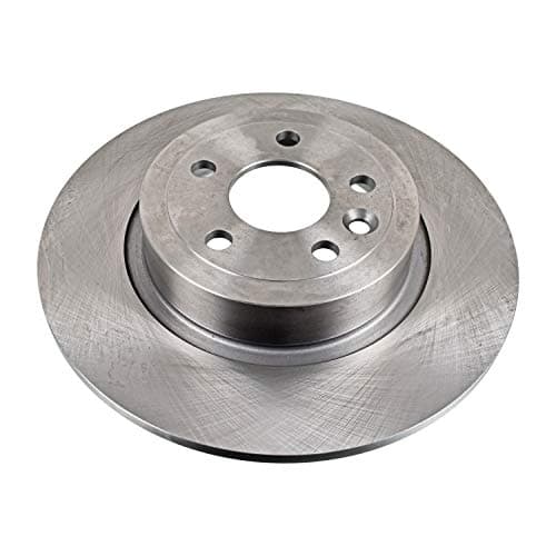 Image of Blue Print ADJ134369 Brake Disc Set (2 Brake Disc) rear, full, No. of Holes 5