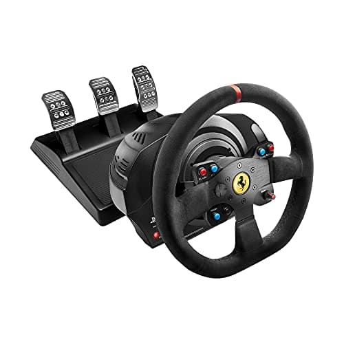 Image of Thrustmaster T300 Integral Alcantara Force Feedback Racing Wheel for PS5 / PS4 / PC - UK Version