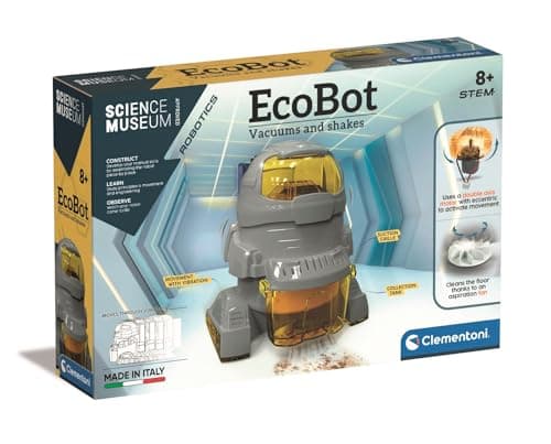 Image of Clementoni - 61777 - Science Museum - Ecobot, robotic toy for children, ages 8 years plus