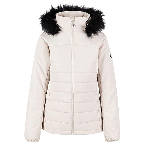 Image of Trespass WoMens Padded Jacket With Hood and Zipped Pockets Translate