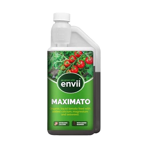 Image of Envii Maximato, Liquid Tomato Feed Fertiliser, Organic Plant Food with Seaweed, Magnesium & Calcium, Boosts Growth & Fruiting for Tomato Plants & Vegetables, 1L