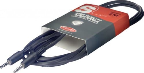 Image of Stagg SAC6MPS 6 m 1x Stereo Mini Jack Deluxe Audio Cable