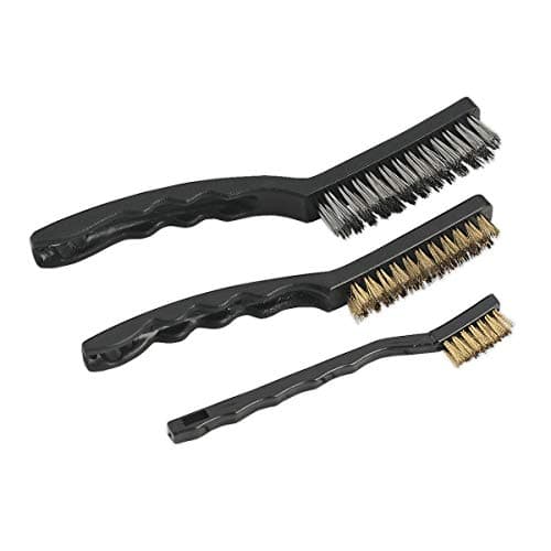 Image of Sealey Ak9801 Wire Brush Set Auto Engineer'S 3Pc
