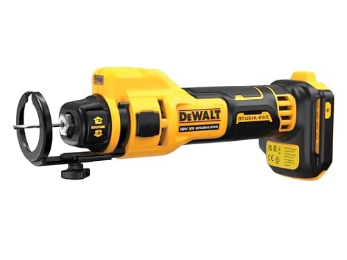 Image of DEWALT DCE555N-XJ XR 18V Cutting Saw Brushless for drywall, 26,000 rpm, LED light, included 3.2 mm and 6.4 mm pliers