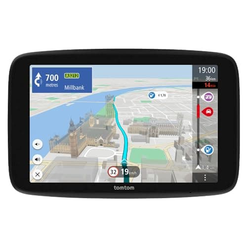 Image of TomTom Campervan and Caravan Sat Nav GO Camper Max 2nd gen. (7" screen with camper and caravan POIs, updates via Wi-Fi, TomTom Traffic, saving vehicle profiles, world maps, avoid low emission zones)
