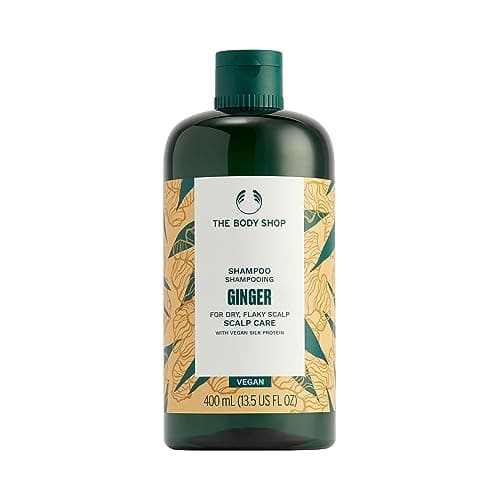 Image of The Body Shop Ginger Scalp Care Shampoo – For Dry, Flaky Scalps – With Vegan Silk Protein – 400ml