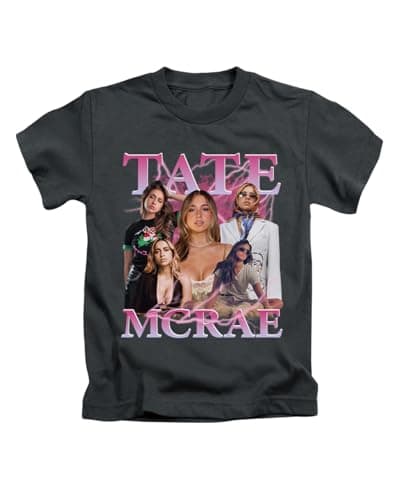 Image of New Spirit Original Tate McRae Tee T-Shirt Funny Unisex T Shirt Top Black