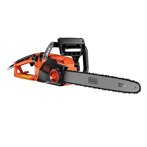 Image of BLACK+DECKER Corded Chainsaw 2200 W 45 cm with Anti Vibration System and Chain Brake System