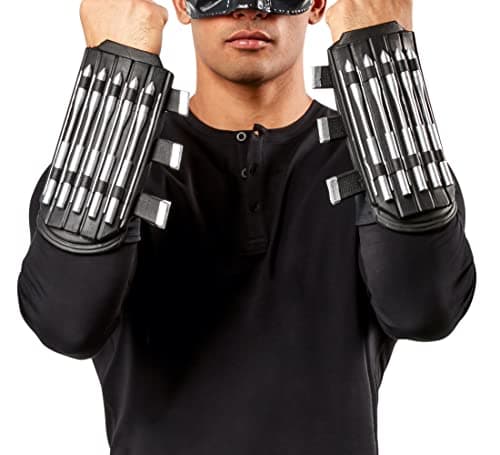 Image of Rubies DC Comics The Batman Men's Movie Gauntlet, As Shown, One Size (203014)