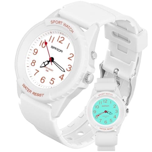 Image of OFFCUP 50M Waterproof Watch for Women Men with Night Light, Ladies Analogue Quartz Watch, Fashionable Casual Sporty Watches for Nurse Girls Boys Sports Activity