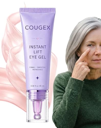 Image of COUGEX Instant Lift Eye Gel - Rapid Eye Tightener Cream for Under Eye Bags and Puffiness, Visibly Lifting Under Eye Balm for Dark Circles & Fine Lines in 5 Min, Suitable for All Skin Types (2)