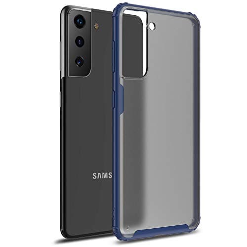 Image of TECHGEAR Galaxy S21 Plus Case [Fusion FX Case] Slim & Light, Tough, Shockproof, Protective, Fused Gel Bumper & Hard Back Smooth Case Cover Designed for Samsung Galaxy S21+ / S21+ 5G (Blue)