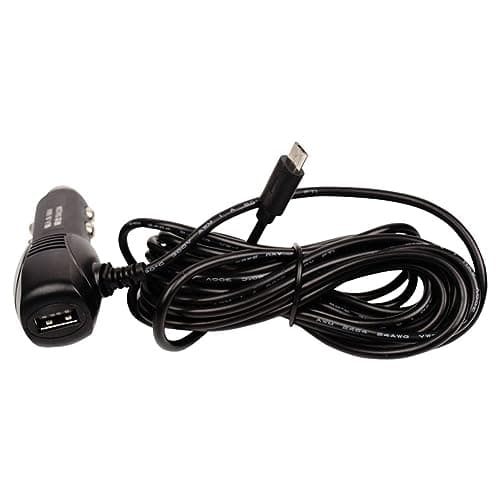 Image of Micro USB Dash Cam Charger Cable for Car Power Lead Power Supply Adapter 5V 2A with Straight Micro USB Connector For Car Dash Camera DVR GPS Sat Navs