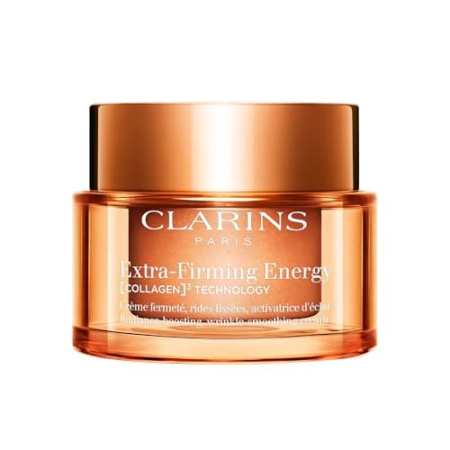 Image of Clarins Extra-Firming Energy 50ml | 2-in-1 Firming and Radiance Boosting Anti Aging Face Cream | Contains Collagen Polypeptide & Niacinamide | Refillable | All Skin Types