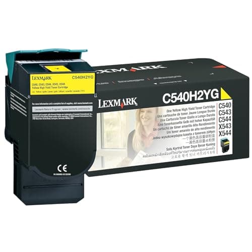 Image of Lexmark Toner Cartridge for F C54X/X54X - Yellow