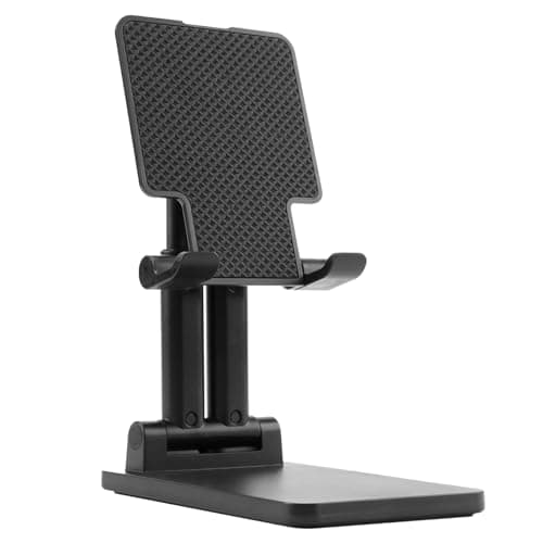 Image of Jesiah Tablet Stand, Portable Monitor Stand Adjustable Desktop Tablet Holder Foldable Sturdy Holder Fits iPad Compatible with Monitor iPad Pro Air mini Mobile Devices All 4.7-13" Tablets