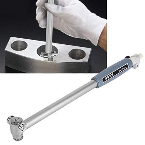 Image of Dial Bore Gauge Indicator, 35~50mm Dial Bore Gauge Indicator with Tip Kit Aluminum Alloy Inner Diameter Meter for Precision Measuring Instruments(35-50mm)