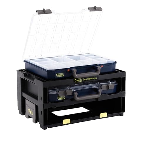 Image of Raaco CarryMore 55x2 equipped with 2 CarryLite 55 4x8-16, 146395