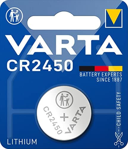 Image of VARTA Batteries Electronics CR2450 Lithium button cell battery 1-pack, Button cells in original blister pack of 1