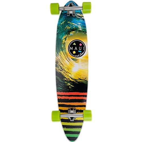 Image of Maui And Sons Line Up Pintail Longboard Complete