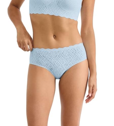 Image of Sloggi Women's Zero Feel Bliss Hipster Briefs, Light Blue, M