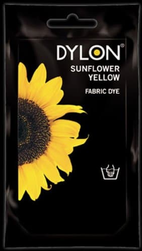 Image of Dylon Fabric & Clothes Dye Hand Wash Only - 05 Sunflower Yellow
