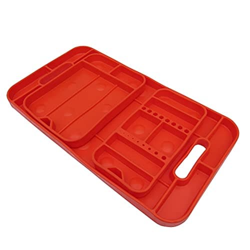 Image of Flexible Non-Slip Tool Trays x 3 (Garage Toolbox Mechanic Workshop)