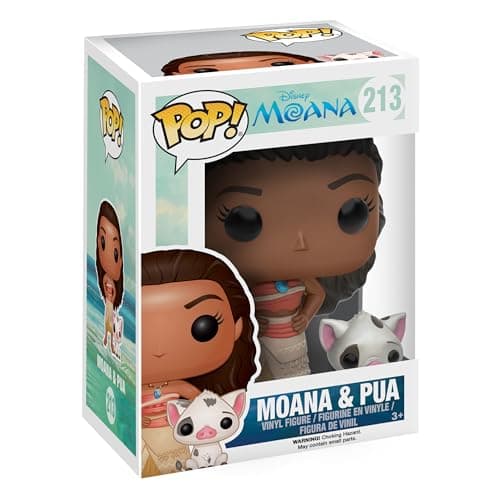 Image of Funko Pop! Disney: Moana - Moana & Pua - Collectable Vinyl Figure - Gift Idea - Official Merchandise - Toys for Kids & Adults - Movies Fans - Model Figure for Collectors and Display