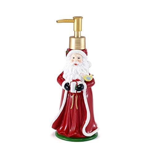 Image of Spode Christmas Tree Collection, Resin, Red, Lotion Pump