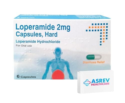 Image of 30 Fast-Acting Loperamide Tablets: Diarrhoea Relief Capsules for Diarrhea, Quick Dissolve for Instant Relief, Travel-Friendly Anti-Diarrhoea Medicine (5x6)
