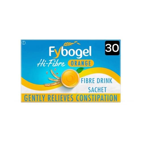 Image of Fybogel Orange Fiber Supplement Sachets, 30 Count - Natural Digestive Support, Gentle Relief, Easy Mix Powder, Daily Use, Convenient Packets for Regularity, Healthier Lifestyle