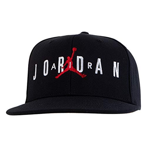 Image of Jordan Boy`s Jumpman Air Cap (Black(8A0128-023)/White, 4-7)