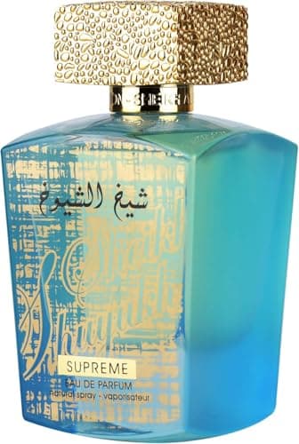 Image of Lattafa Sheikh Al Shuyukh Supreme – Spicy, Sweet, Woody, Amber – Eau de Parfum Spray Long-Lasting Fragrance for Unisex, 3.4 Ounce / 100 ml