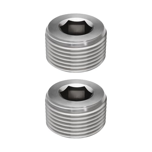 Image of SG Store 2Pcs Car Oil Sump Plug 304 Stainless Steel Replacement Part 55189930 Engine Sump Oil Pan Plug M22x1.5 Length 13mm Compatible with Fiat Compatible with Alfa Romeo