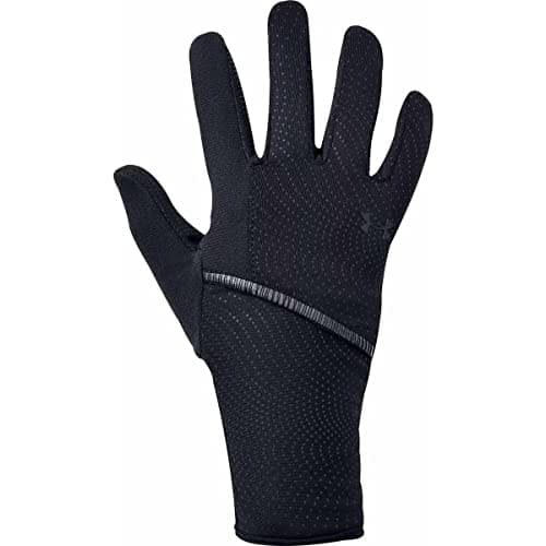 Image of Under Armour Women Storm Run Liner Gloves - Black/ (002), X-Large
