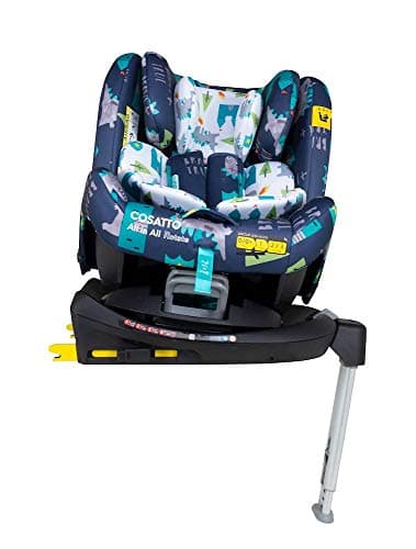 Image of Cosatto All in All Rotate 360° Swivel Spin Car Seat - Group 0+123, 0-36 kg, 0-12years, ISOFIX, ERF, Anti-Escape (Dragon Kingdom)