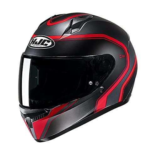 Image of HJC C10 Full Face Ece22.06 Rated Motorcycle Helmet Gloss Black (XL)
