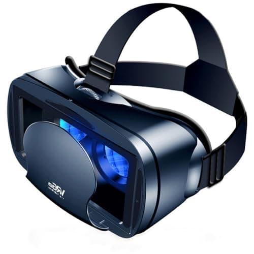Image of VR Headset, Virtual Reaity Goggles Glasses Compatible with iPhone 16 15 14 13 12 Pro Max Samsung Galaxy S25 S24 S23 etc 5-7 inch Smartphones, VR Goggles Headset for 3D Games and Movies