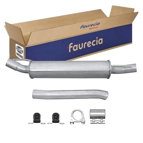 Image of HELLA 8LD 366 036-261 Rear Silencer - Easy2Fit Kit - Rear - Two Piece - Set with Attachments