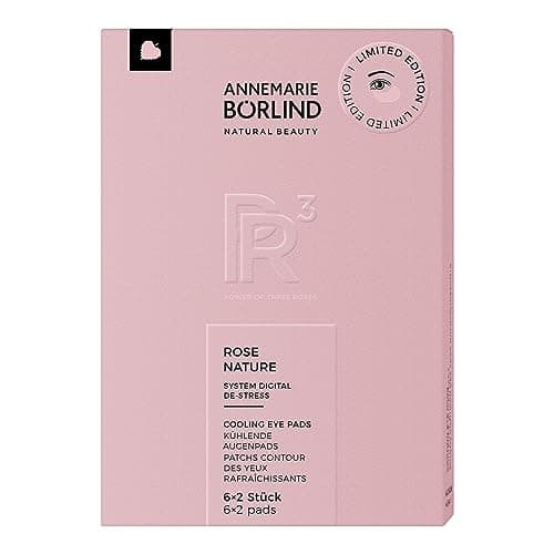 Image of ANNEMARIE BÖRLIND Rose Nature Cooling Eye Pads 6x2 pieces