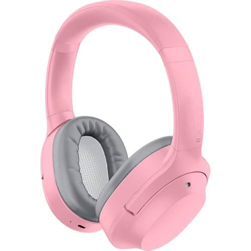 Image of Razer Opus X - Wireless Low Latency Headset with ANC Technology (Active noise cancellation, Custom-tuned 40 mm drivers, Built-in microphones, Battery life up to 40 hours) Quartz Pink