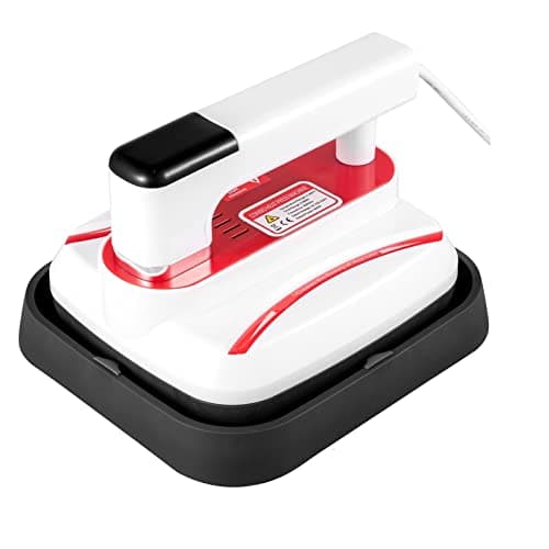 Image of JVDDI Portable Heat Press 7x8Inch/ 12x10 Inch Digital Mini Easy Sublimation Machine With Sensitive Touch Screen For T-shirts DIY(Red (7x8 Inch))