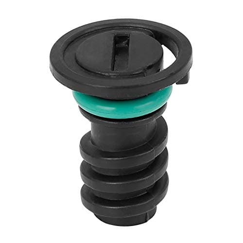 Image of X AUTOHAUX Black ABS Car Engine Oil Drain Plug Screw Replacement 0029902017