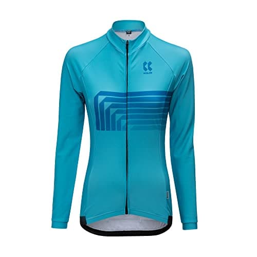 Image of Kalas Motion Z2 Women's Long Sleeve Jersey, Turquoise, Medium