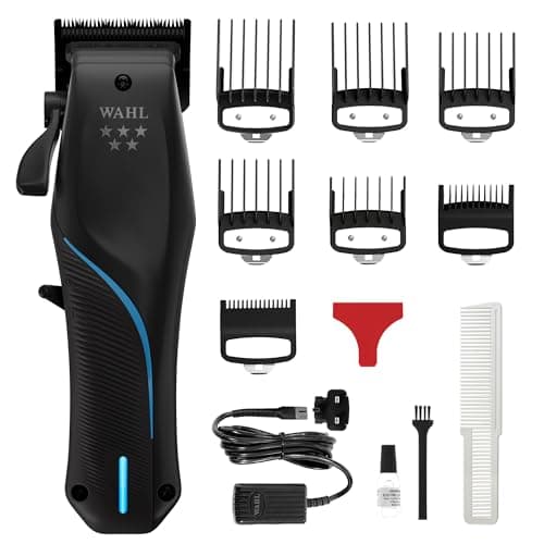 Image of Wahl Vapor Lithium Clipper Kit, Adjustable Bald Fade, High-Speed Brushless Motor, 32 Teeth Blade, Long-Life Cordless Battery, Zero-Gap Adjustable, Adaptive Speed Control, Lightweight