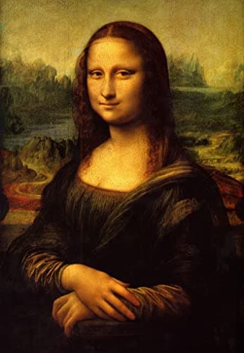 Image of Jigsaw Puzzles for Adults 1000 Piece Mona Lisa by Leonardo Da Vinci 27.56 x 19.69 Inch Educational Challenge Puzzle