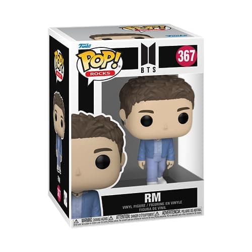 Image of Funko POP! Rocks: BTS - RM - Collectable Vinyl Figure - Gift Idea - Official Merchandise - Toys for Kids & Adults - Music Fans - Model Figure for Collectors and Display