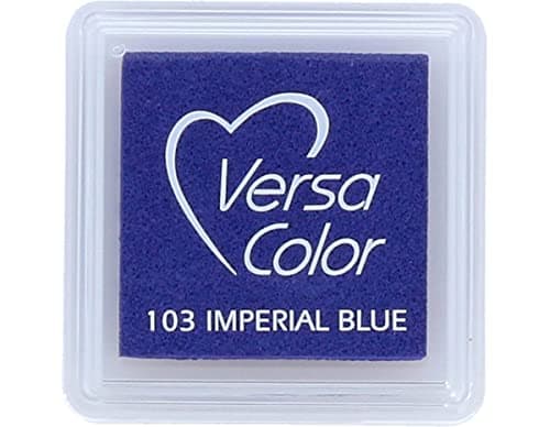 Image of Tsukineko Versasmall Imperial Blue Ink Pad