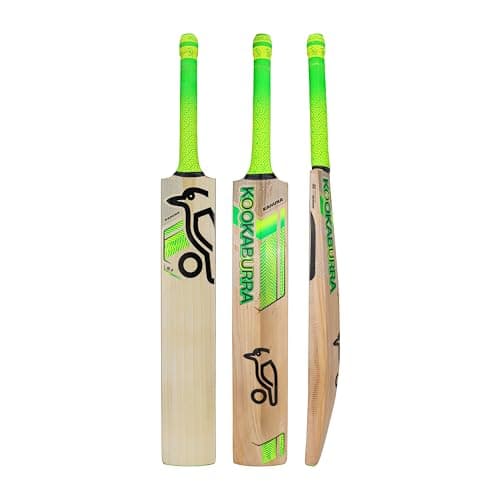 Image of Kookaburra Kahuna 9.1 Junior Cricket Bat - Size 5, Lime